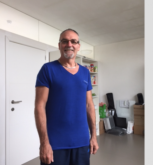 Dirk Rotsaerts, al 1 jaar lang een goed gewicht