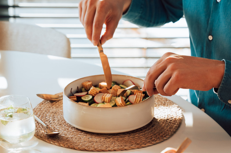 EQ3 fit cheese salade