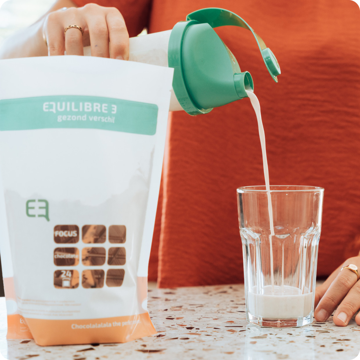 EQ3 chocolate Shake_eiwitten_Proteinen_voedingsstoffen